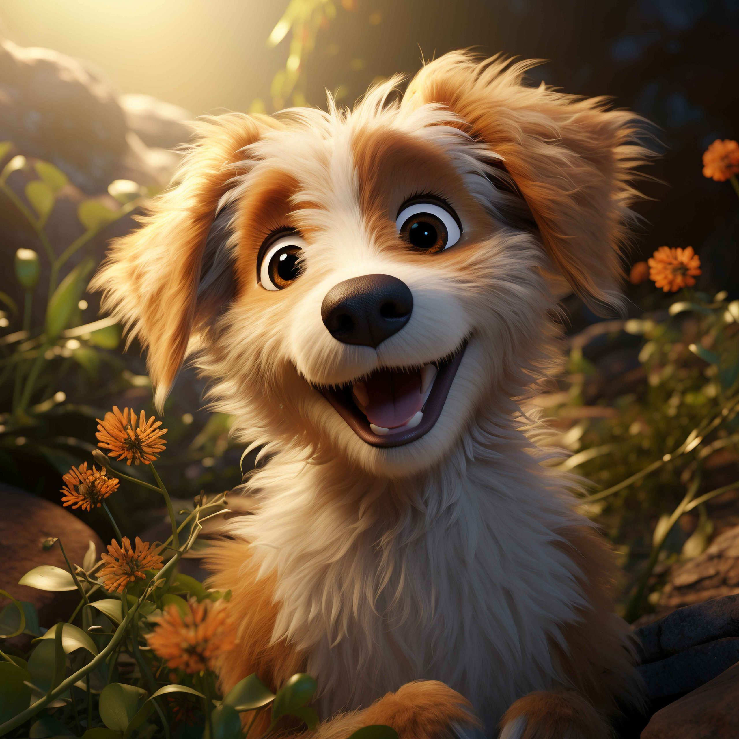 cute-dog-with-nature-background2-1